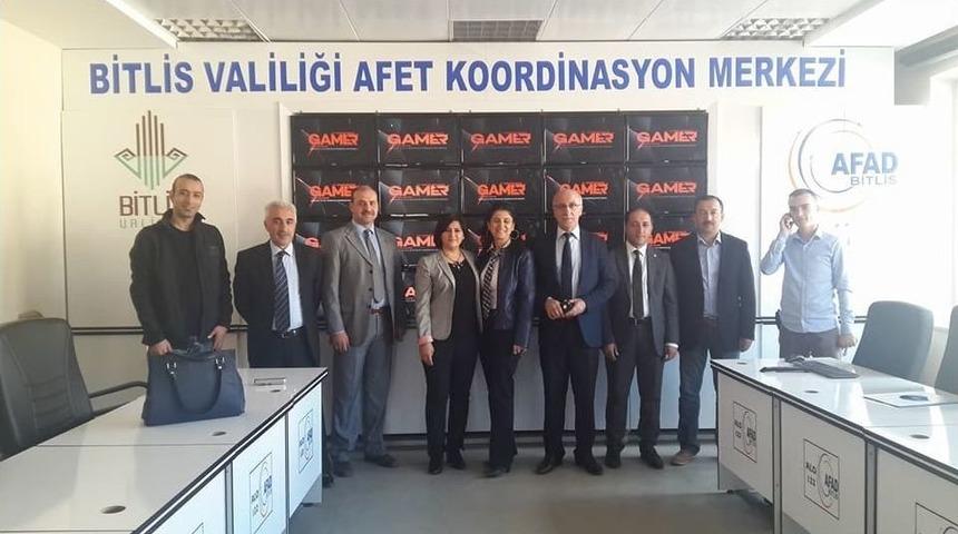 Muş Afad&rsquo;dan Bitlis Afad&rsquo;a Ziyaret