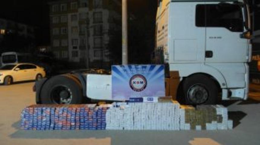 Bolu&rsquo;da, Ka&ccedil;ak Sigara Operasyonu