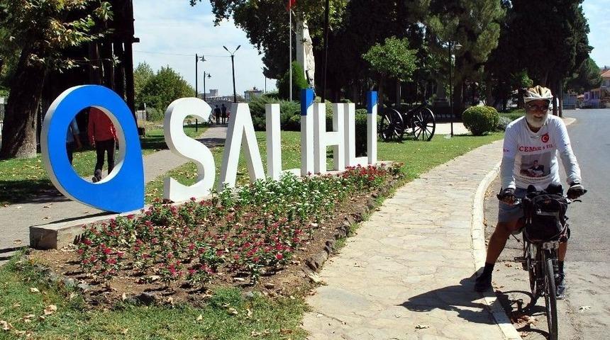 Oğlu Anısına Pedal &Ccedil;eviriyor