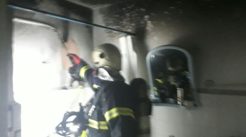 Elektrikli Şofben Banyoyu Yaktı