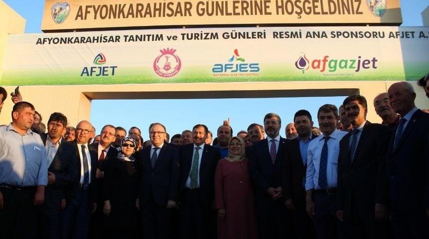 Bakan Eroğlu Afyonkarahisar Tanıtım Ve Turizm G&uuml;nleri&rsquo;ne Katıldı