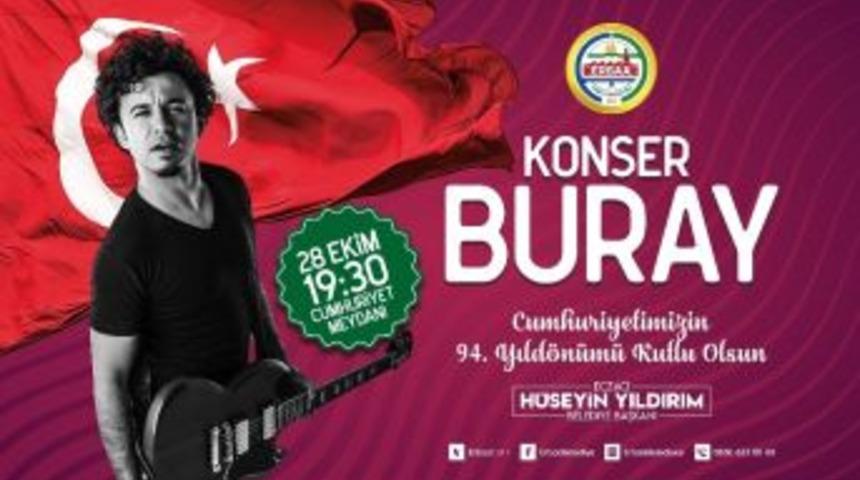 Erbaa&rsquo;da Cumhuriyet Bayramı Konseri