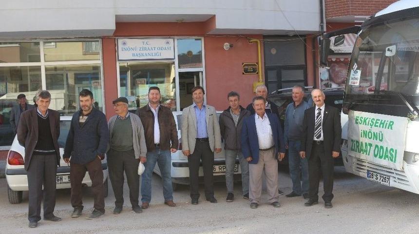 İn&ouml;n&uuml;&rsquo;den Tarım Fuarı &Ccedil;ıkartması