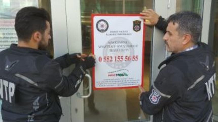 Samsun Sokaklarına &ldquo;narkomobil&rdquo;e İhbar Afişi Asıldı