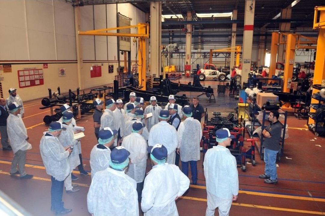 Alman Gazeteciler Sanko Makina&rsquo;yı Gezdi