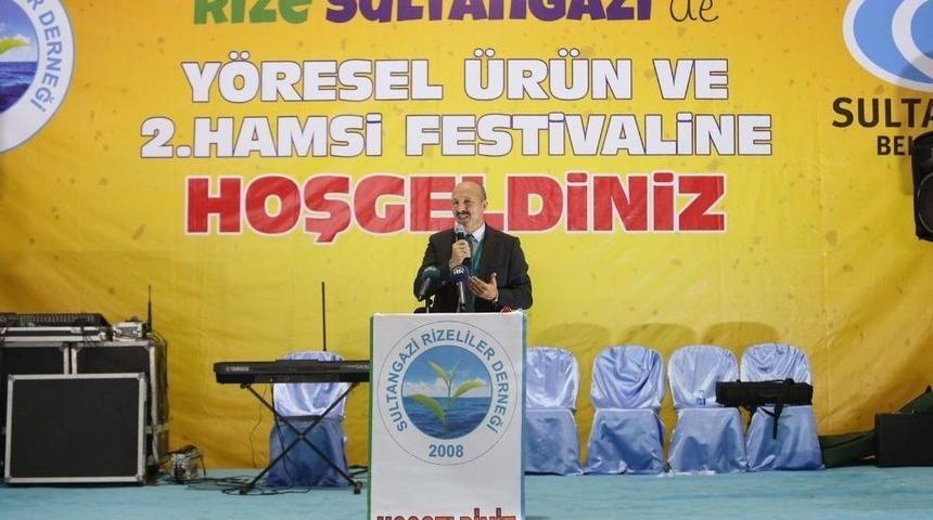 Gen&ccedil;lik Ve Spor Bakanı Osman Aşkın Bak, Sultangazi Hamsi Festivali&rsquo;nin A&ccedil;ılışına Katıldı