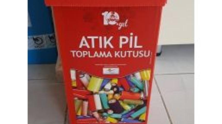 Muhtarlar Atık Pil Toplamak İ&ccedil;in Yarışıyor