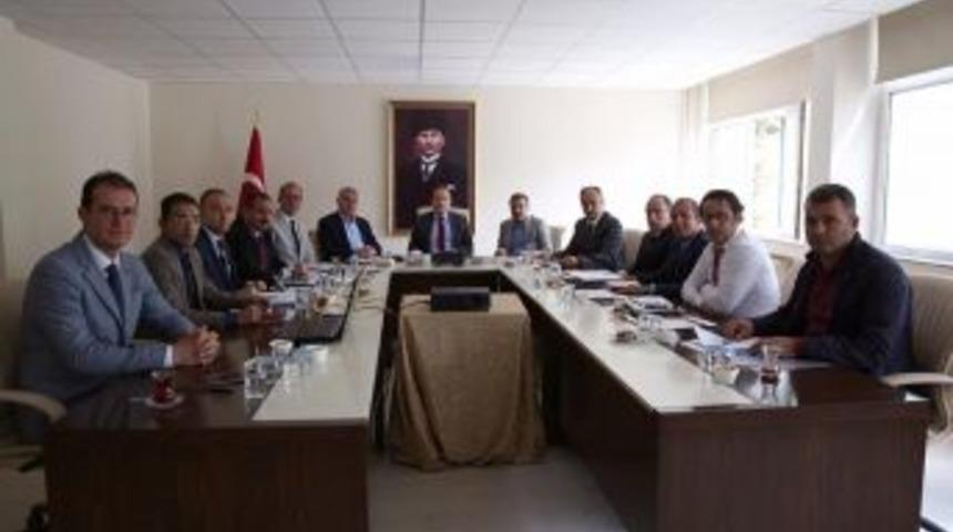 Bayburt&rsquo;ta Devam Eden Karayolları Ve Devlet Su İşleri Yatırımları Masaya Yatırıldı