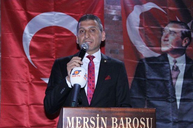 Baro Başkanı Er: “güven, Hak Ve Adalet İçin Tek Yolumuz Avukata Sahip Çıkmaktır”