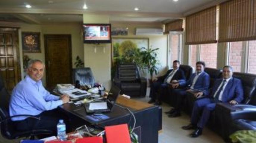 Başkan Yaman, M&uuml;d&uuml;rlerle Bir Araya Geldi