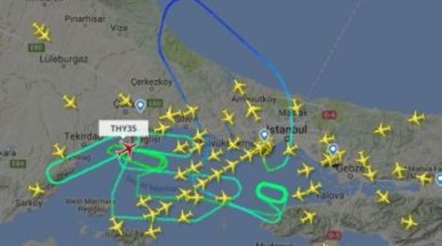 Rahatsızlanan Yolcu Thy U&ccedil;ağını Geri D&ouml;nd&uuml;rd&uuml;