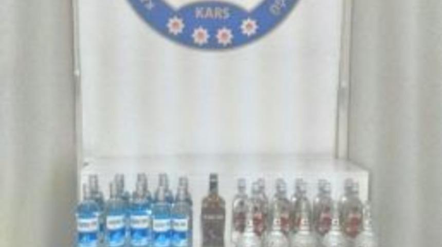 Kars&rsquo;ta Ka&ccedil;ak İ&ccedil;ki Ele Ge&ccedil;irildi