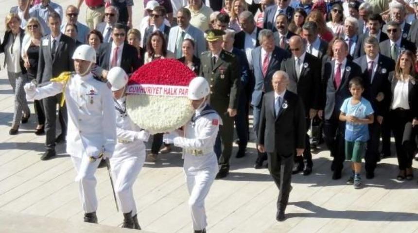 Chp Heyeti Anıtkabir'i Ziyaret Etti &nbsp;