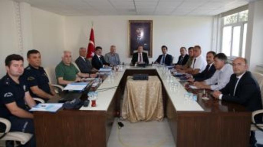 İl Spor G&uuml;venlik Kurulu Toplantısı Yapıldı