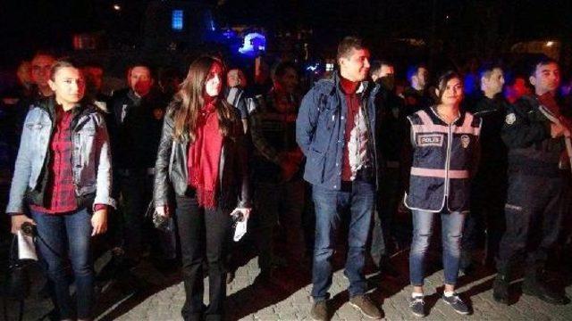 Kars ta Sgk Ve Belediye Ekiplerinin De Katıldığı Asayiş Uygulaması 2