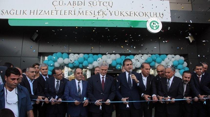 Ab Bakanı &Ccedil;elik, Abdi S&uuml;t&ccedil;&uuml; Sağlık Hizmetleri Meslek Y&uuml;ksekokulu&rsquo;nun A&ccedil;ılışını Yaptı