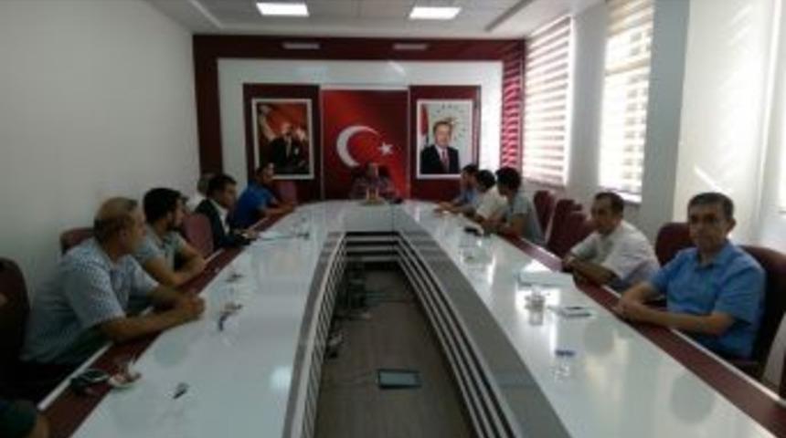 Kaymakam Kaya, Salon Sahipleriyle Bir Araya Geldi