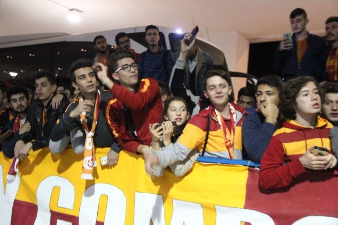 Galatasaray Kafilesi Konya&rsquo;ya Geldi
