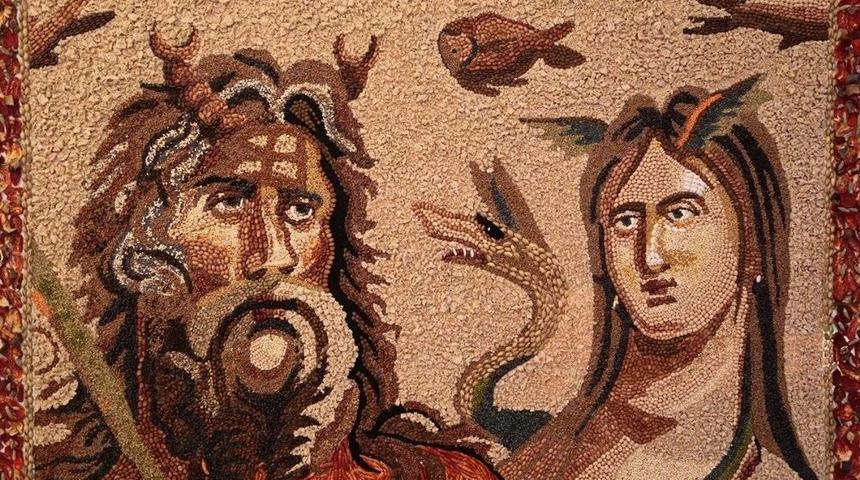 Y&ouml;resel Malzemelerden Mozaik Yaptı