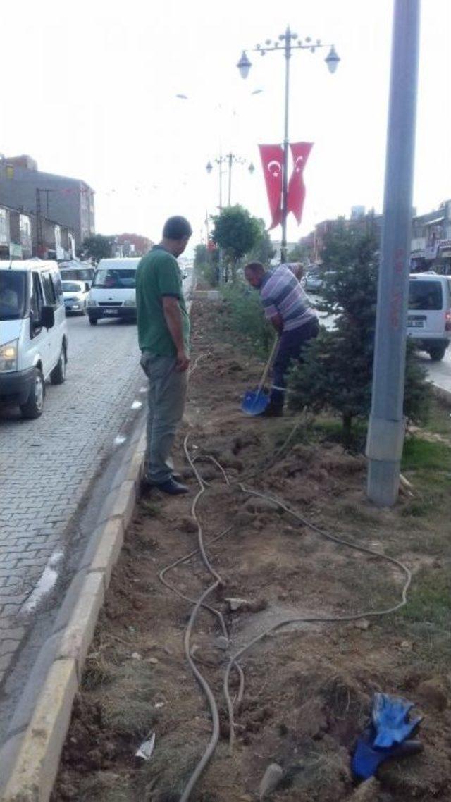 Çaldıran’da Işıklandırma Çalışması 1