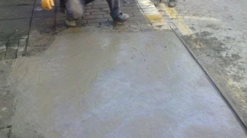 Ak&ccedil;akoca&rsquo;da Onarım &Ccedil;alışmaları S&uuml;r&uuml;yor