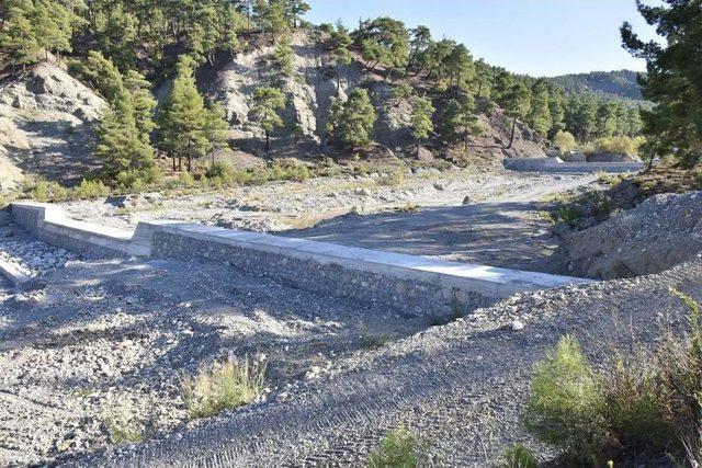 Kemer Barajı Yan Derelerinde Çalışmalar Tamamlandı 2