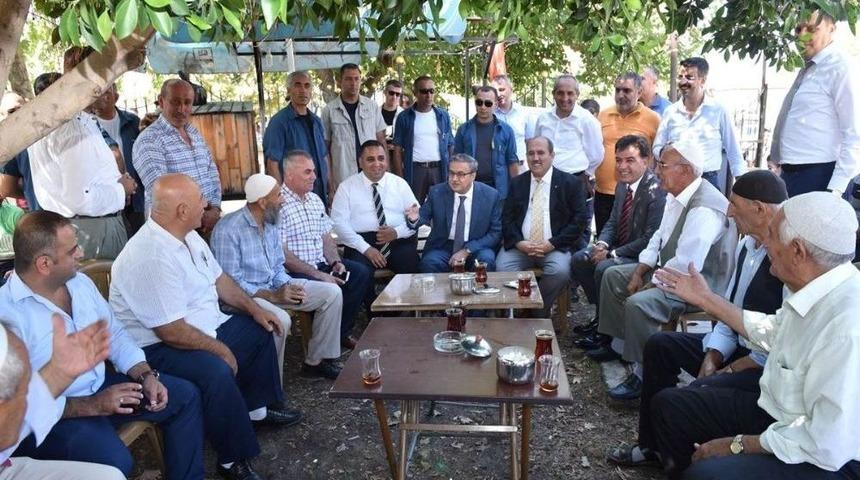 Vali Su, Tarsus’ta Vatandaşlarla Bir Araya Geldi