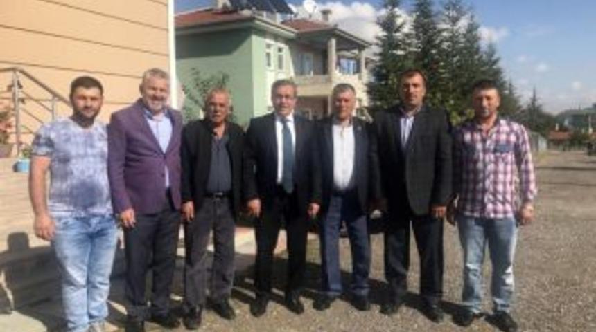 Başkan Sel&ccedil;uk &Ccedil;etin &Ccedil;at Kapı Ziyaretlere Devam Ediyor