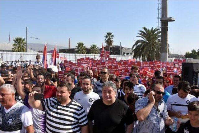 Alsancak Stadı'nın Temel Atma Töreninde Büyük Çoşku