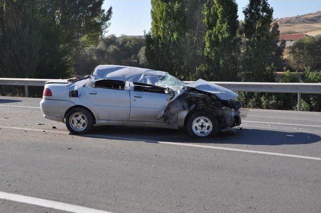 Takla Atan Otomobilin Sürücüsü Ağır Yaralandı