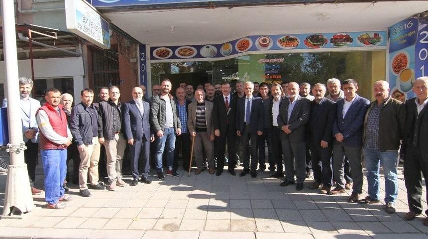 Genel Sekreter İlhan Bayram Esnafla Bir Araya Geldi