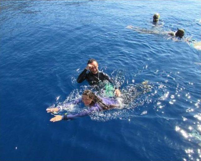 Derya Can dan Serbest Dalışta 2 nci T&uuml;rkiye Rekoru 1