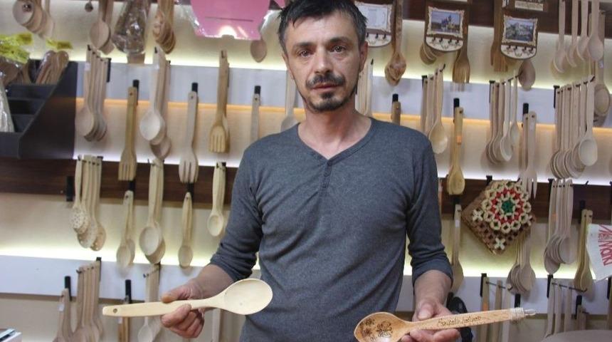 Turistlerin Şimşir Kaşık İlgisi