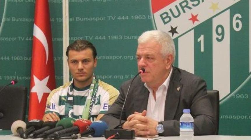 Bursaspor'un Yeni Transferi Yusuf Erdoğan: "&ccedil;ok Istedim"