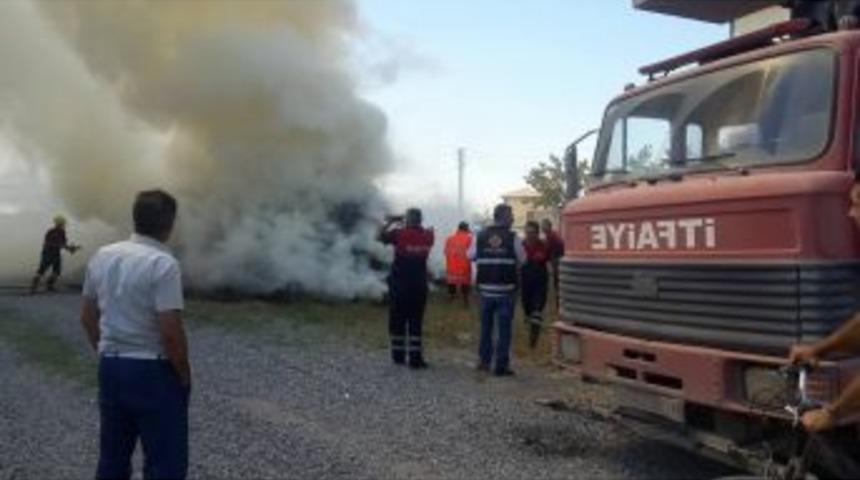 Iğdır&rsquo;da Ot Yangını