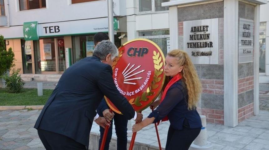 Hayrabolu&rsquo;da Chp&rsquo;nin Kuruluş Yıl D&ouml;n&uuml;m&uuml; Kutlandı