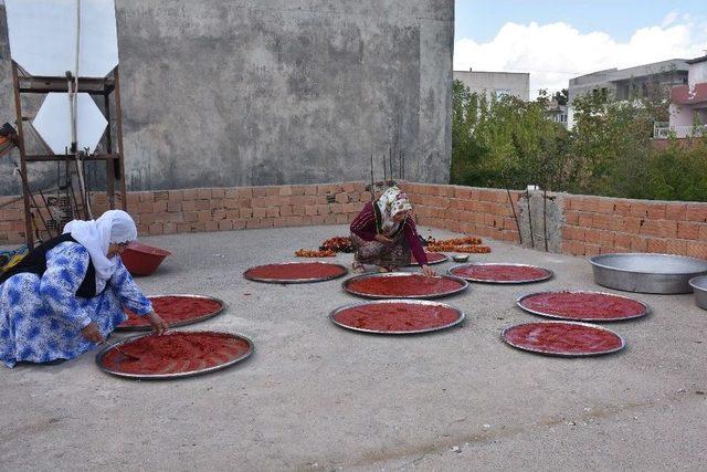 Kahta’da Salça Ve Kurutmalık Telaşı