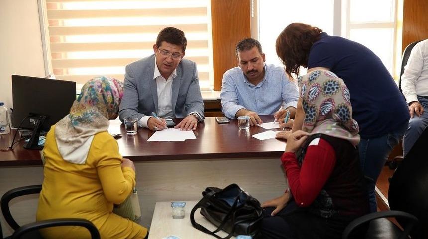 Başkan Subaşıoğlu, Merkezefendilileri Dinledi