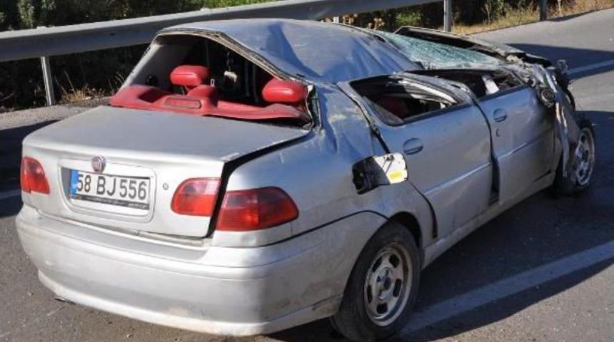 Takla Atan Otomobilin S&uuml;r&uuml;c&uuml;s&uuml; Ağır Yaralandı