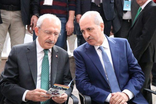 Kılı&ccedil;daroğlu Ve Kurtulmuş Hacı Bektaş-ı Veli&rsquo;yi Anma T&ouml;reni&rsquo;nde Salona Birlikte Girdi 2