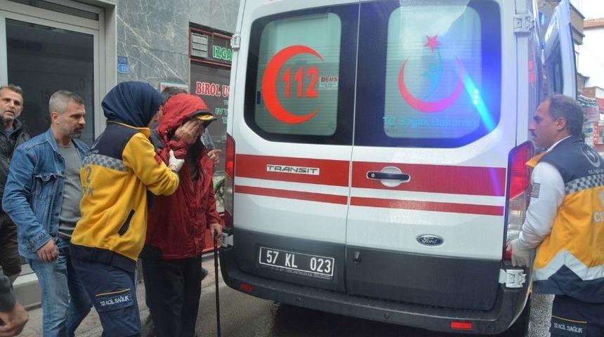 Motosikletin &Ccedil;arptığı Yaya Yaralandı