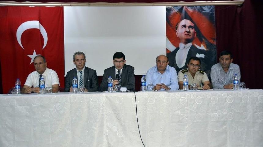 Seydikemer Kaymakamı Ve Belediye Başkanı Muhtarları Dinledi