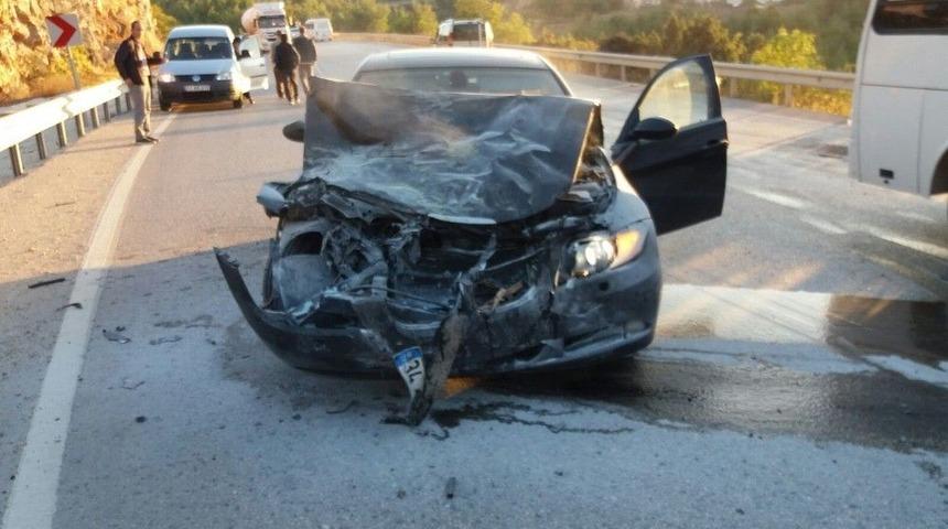 Bilecik&rsquo;te Trafik Kazası; 1 Yaralı