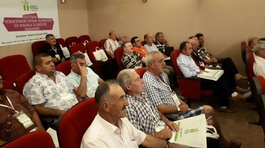 Tepebaşı&rsquo;nın Muhtarları Seminerde Buluştu