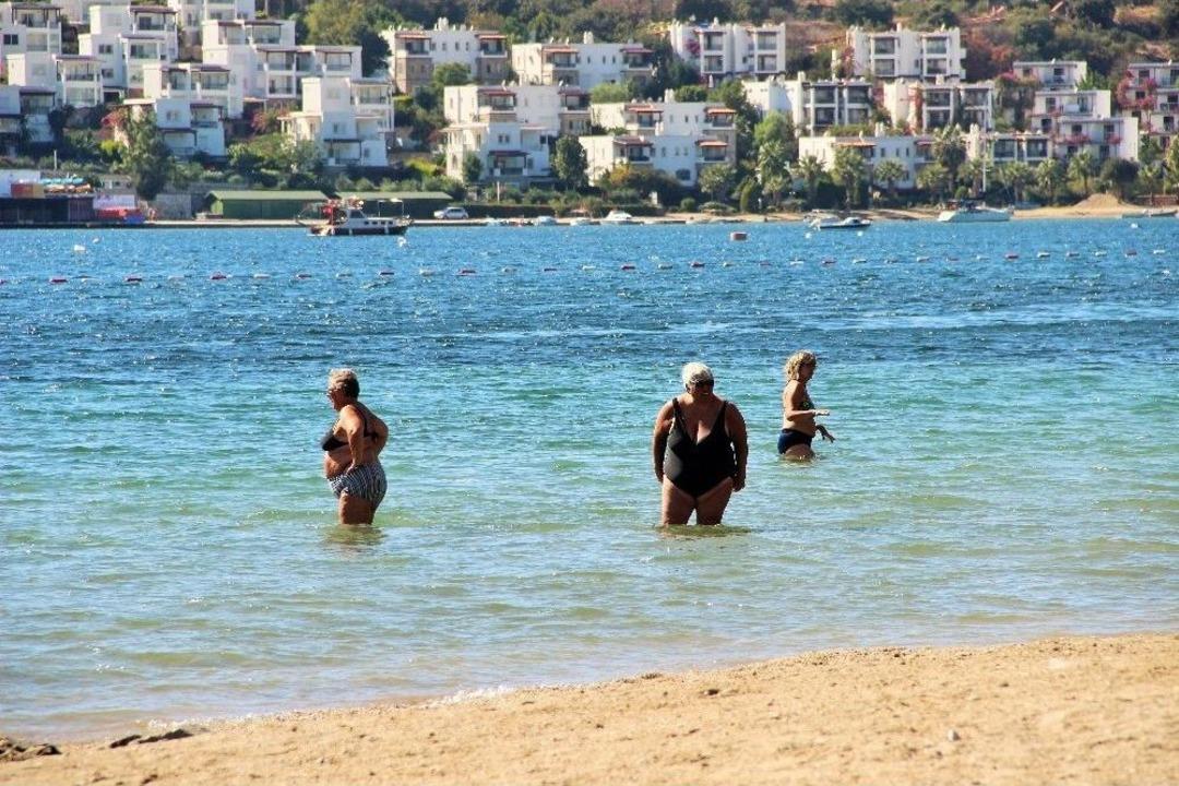 Bodrum&rsquo;da Sonbaharda Deniz Keyfi