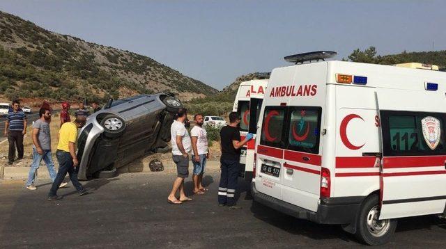 Ölüm Yolunda Kaza: 1 Yaralı