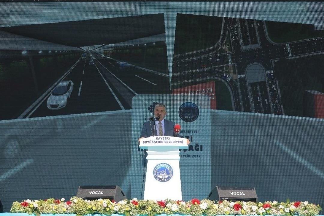 Melikgazi Katlı Kavşağı&rsquo;nın Temeli Atıldı