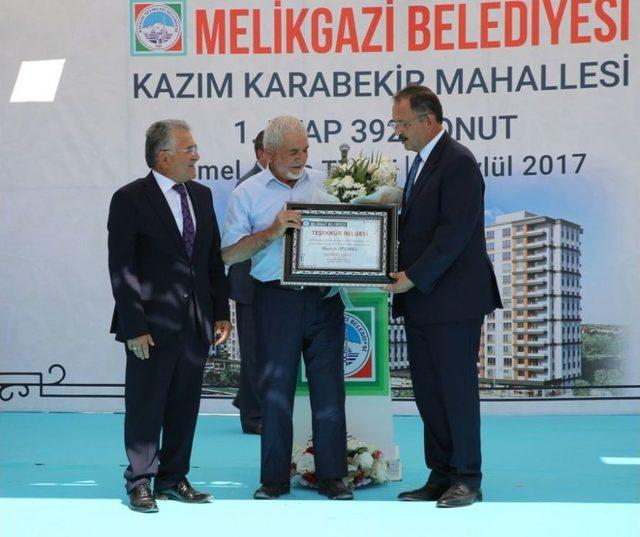 Kazım Karabekir’de 392 Konutun Temeli Atıldı