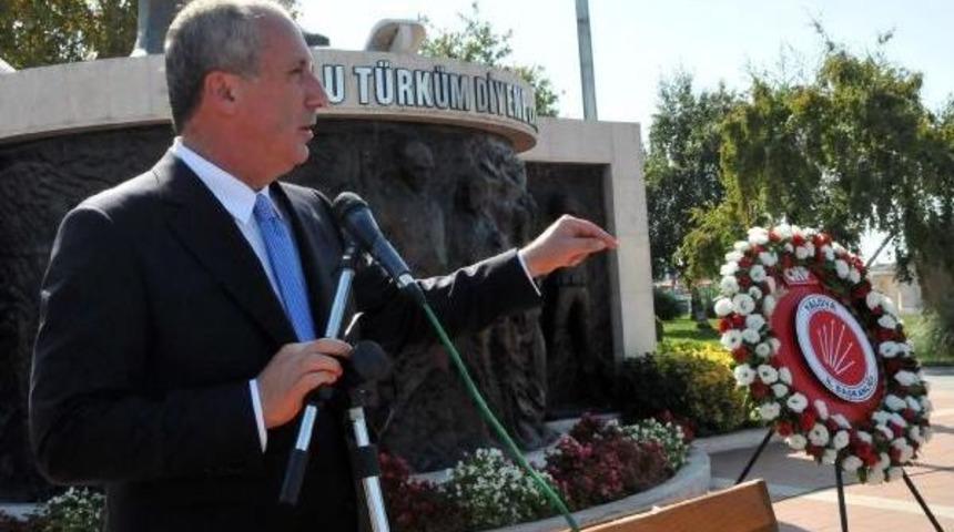 İnce: 1000 Odalı Saray Yetmezmiş Gibi 300 Odalı Yazlık Saray Yaptıranları Da Bu Millet Unutmayacak