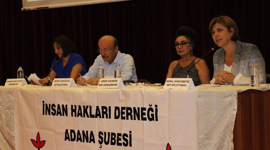 Chp Ve Hdp&rsquo;li Vekiller Panelde Bir Araya Geldi